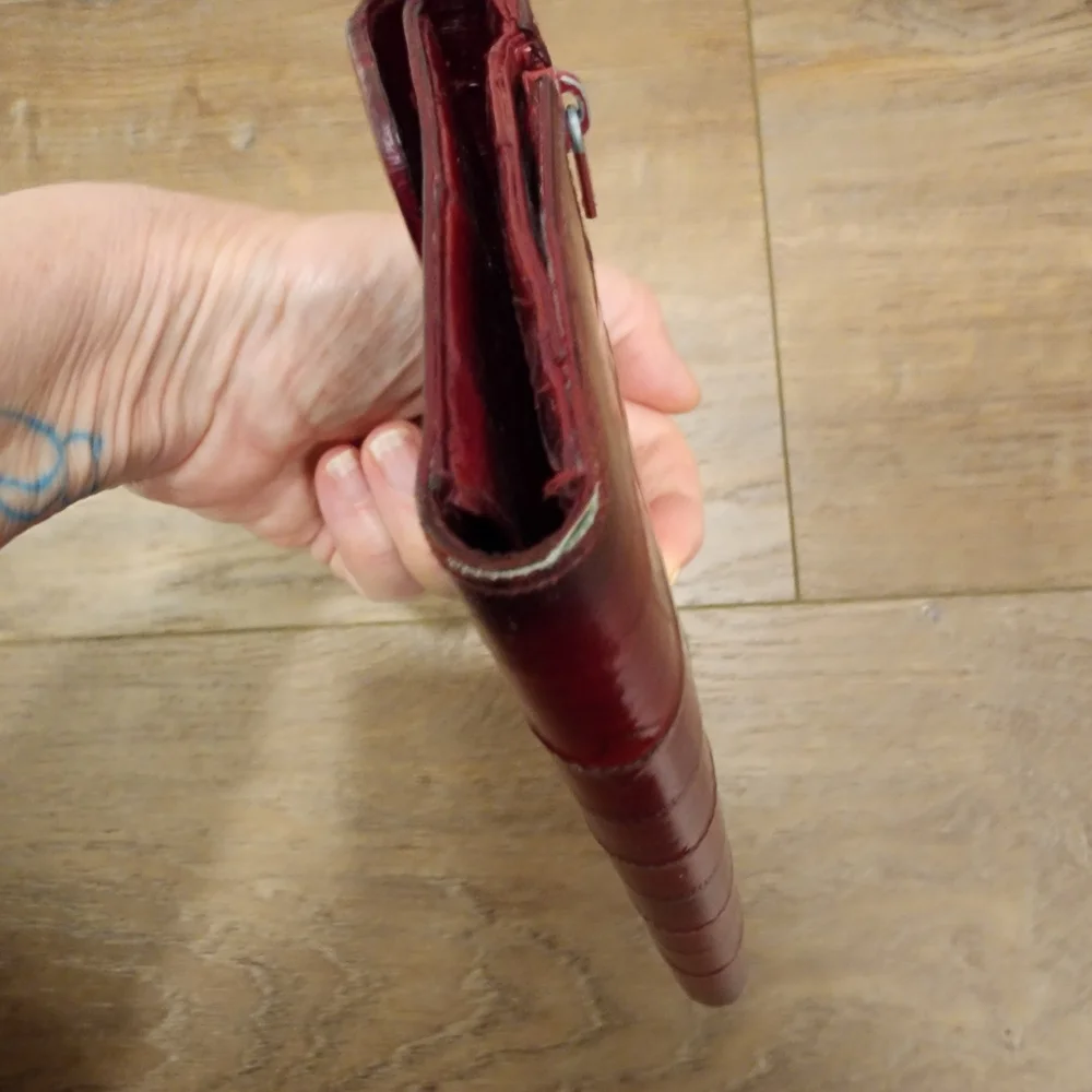 Vintage eel skin